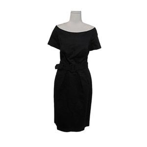 Veronika Maine off shoulder short sleeves dress